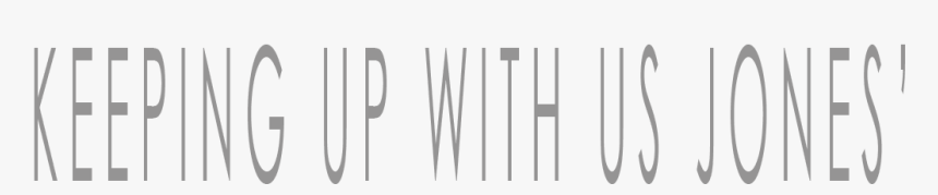 Keeping Up With Us Jones - Calligraphy, HD Png Download