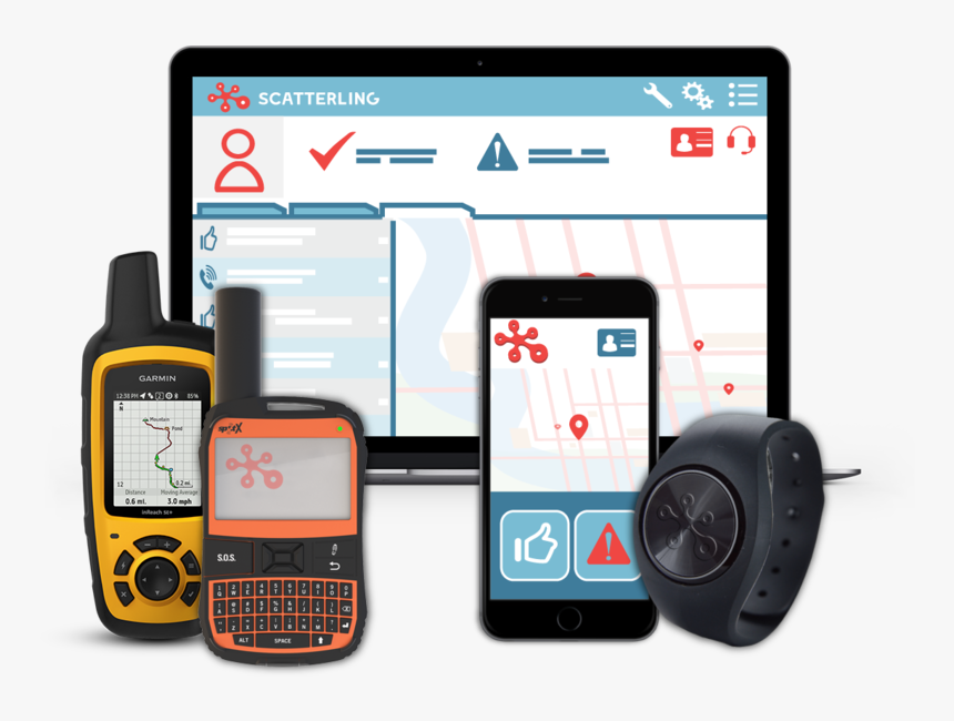 Lone Worker Safety Devices Scatterling - Iphone, HD Png Download