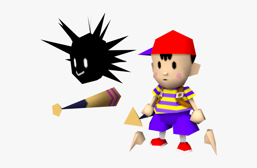 Ness Smash 64 Model, HD Png Download