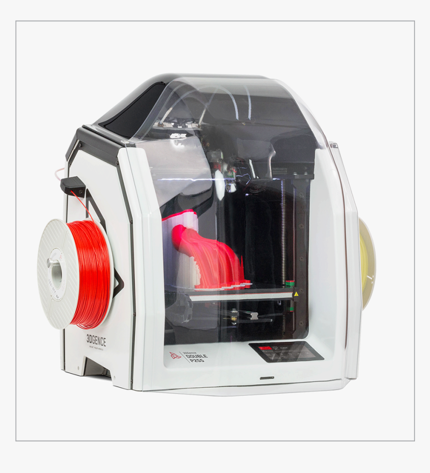 3dgence Double P255 Dual Extruder 3d Drucker, HD Png Download