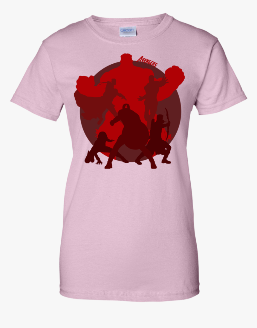 Avengers Silhouette Avengers T Shirt & Hoodie - Shirt, HD Png Download