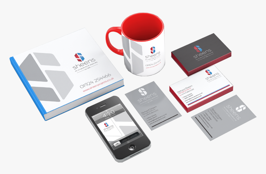 Various Sheens Stationary, Branding Created By Thumbprint, HD Png Download