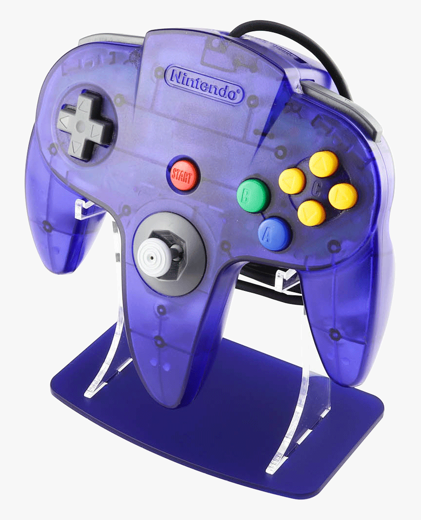 Grape Purple N64 Funtastic Controller - Nintendo 64 Watermelon Red, HD Png Download