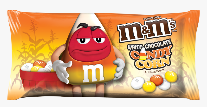 Candy Corn M&m S White Chocolate - Halloween M&m White Chocolate, HD Png Download