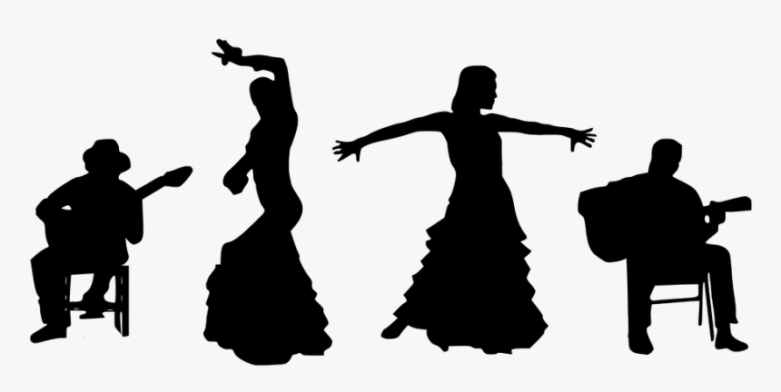 Flamenco, Spanish, Dance, Women, Men, Guitars - Spanish Dance Png, Transparent Png