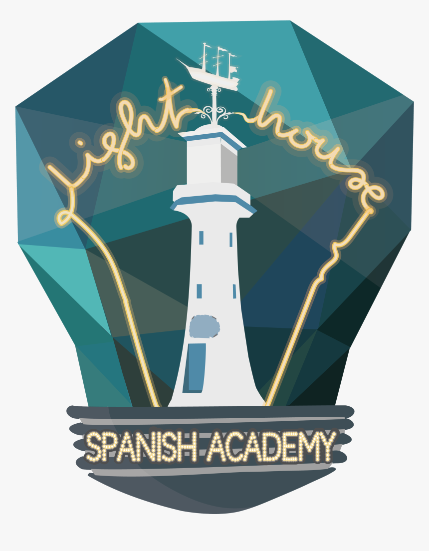 Lighthouse Spanish Academy - Graphic Design, HD Png Download