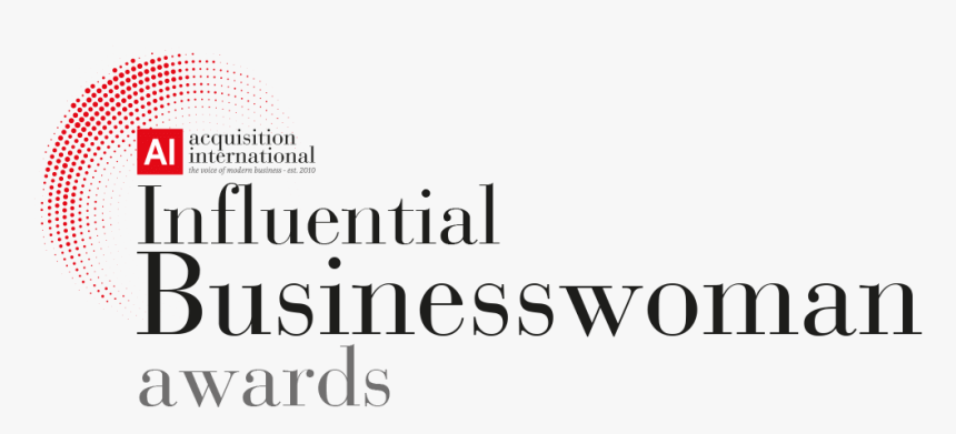 New Influential Businesswoman Awards Logo - Calligraphy, HD Png Download