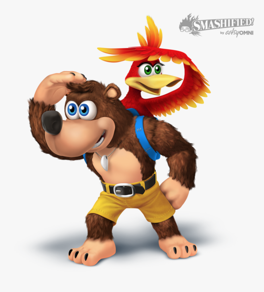 Clip Art Banjo Kazooie Png - Banjo And Kazooie, Transparent Png