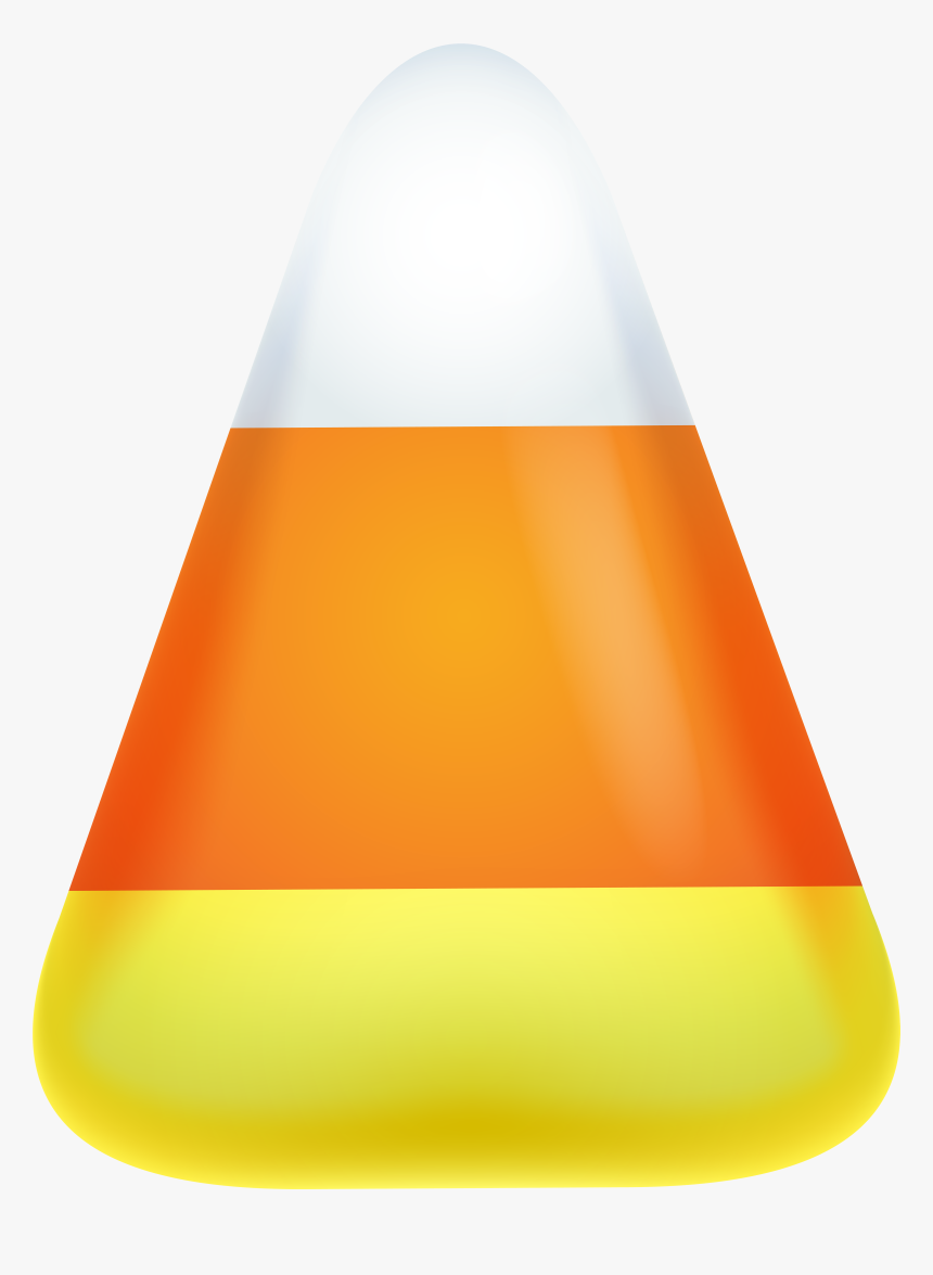 Candy Corn Halloween Clip Art Stock Illustration, HD Png Download