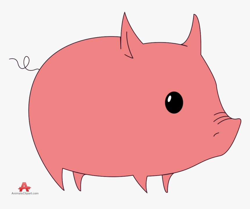 Pig Fat Clipart Design Free Transparent Png - Pig Fat Clipart, Png Download