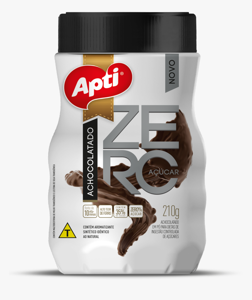 Achocolatado Apti Zero Acucar, HD Png Download