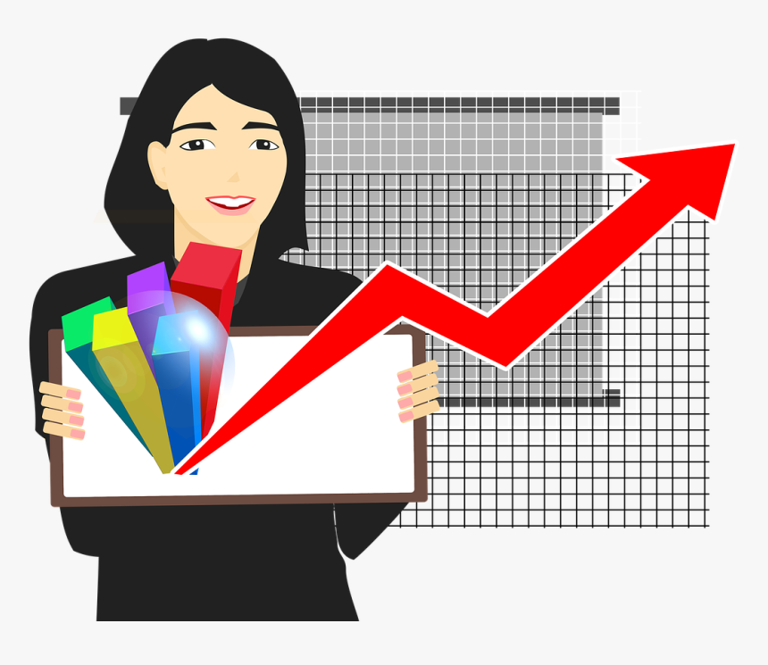 Business Woman Cartoon, HD Png Download