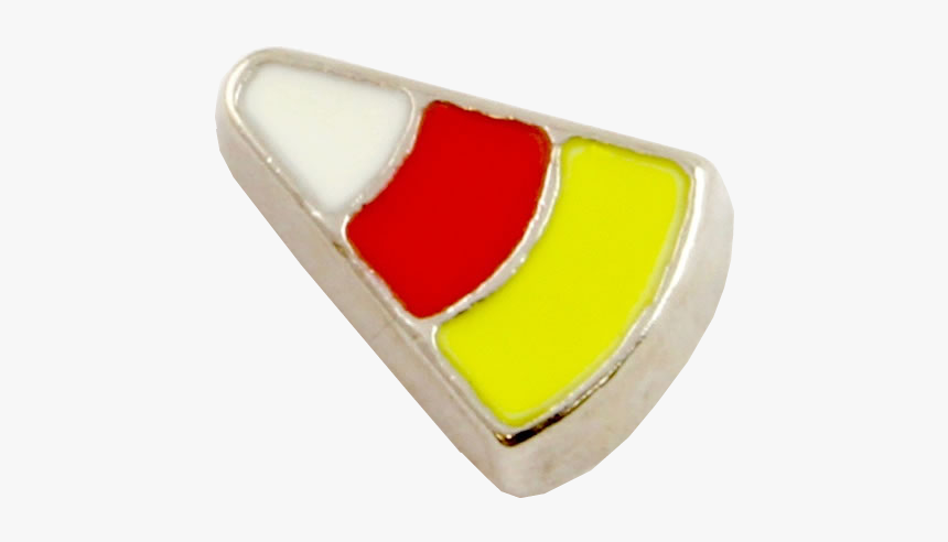 Candy Corn Charm 
 Class - Metal, HD Png Download