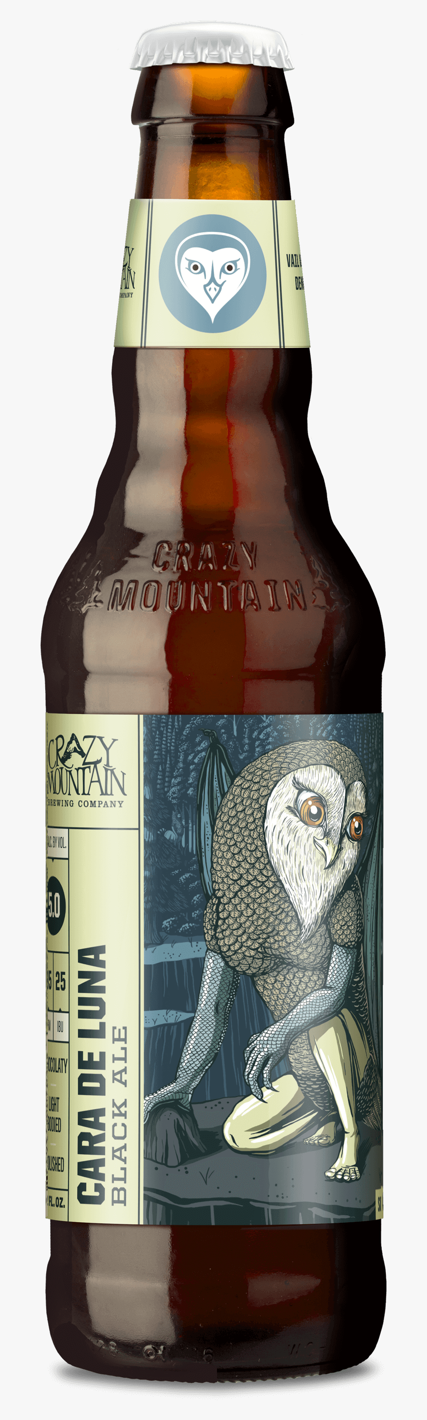 Crazy Mountain Cara De Luna Ale, HD Png Download