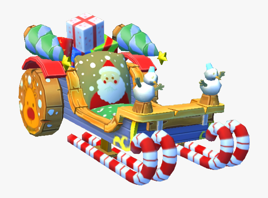 Santa S Sleigh L6 - Christmas, HD Png Download