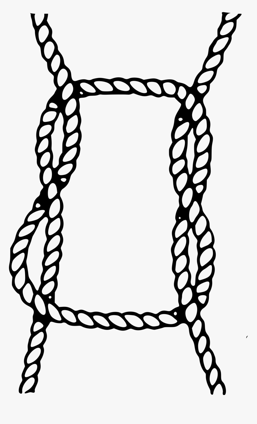 Square Knot - Tie A Knot Clipart Transparent Background, HD Png Download