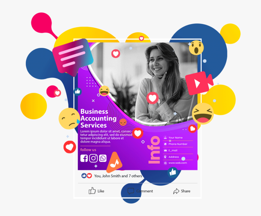 Facebook Ad Accounting - Graphic Design, HD Png Download