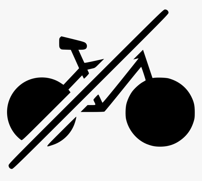 No Bicycle Vehicle Bike Traffic Workout, HD Png Download