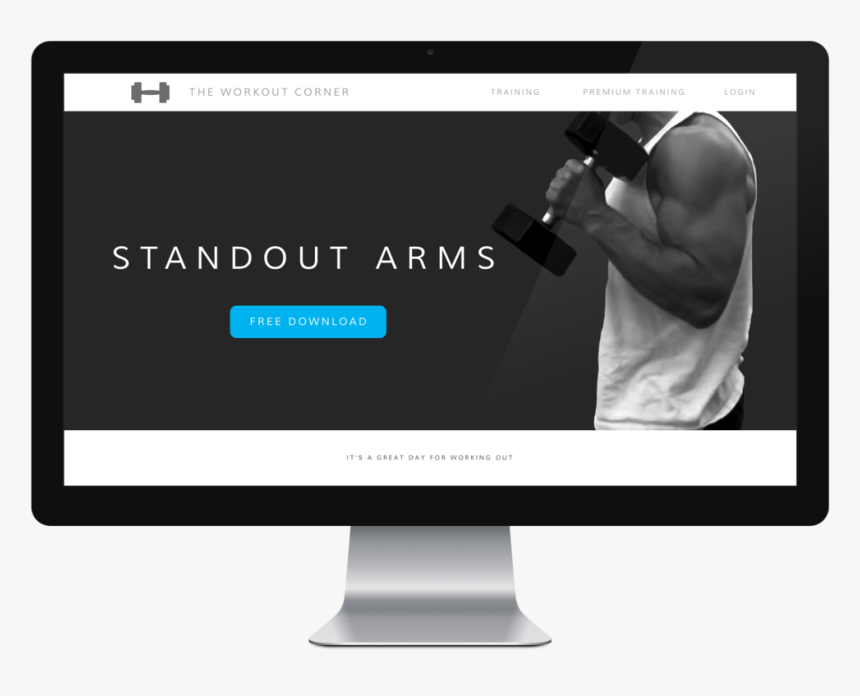 Workout Corner Standout Arms - Portable Network Graphics, HD Png Download