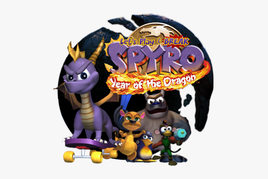 Spyro Year Of The Dragon Bosses, HD Png Download