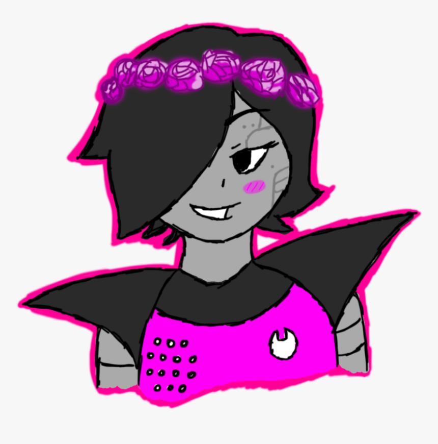 Mettaton Flower Crown By Prince-galaxii - Portable Network Graphics, HD Png Download