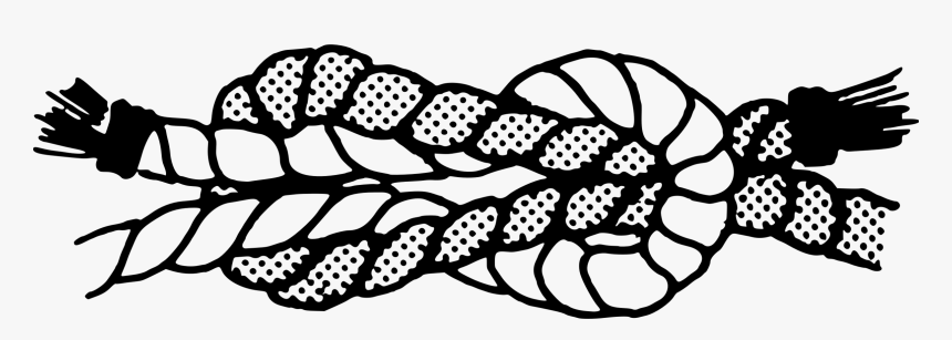 Art,symmetry,monochrome Photography - Reef Knot Clipart, HD Png Download