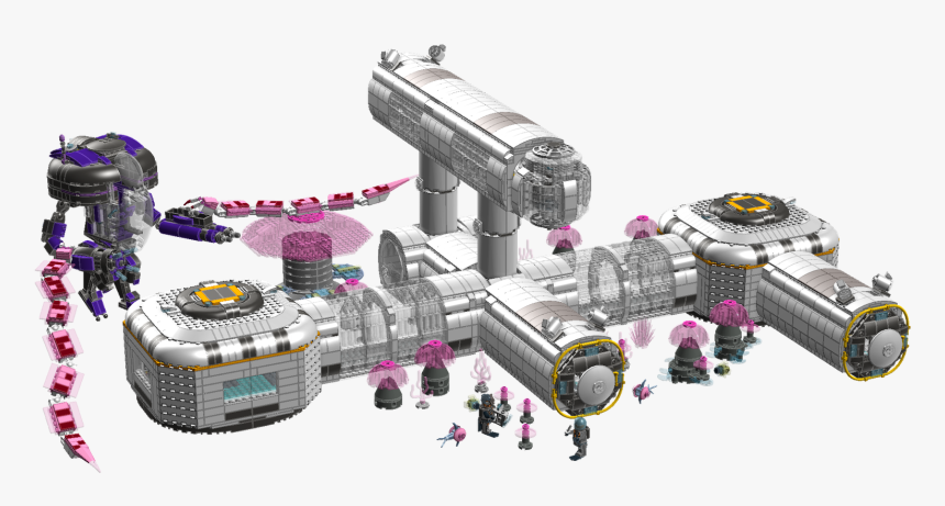 Subnautica Ghost Leviathan Lego, HD Png Download