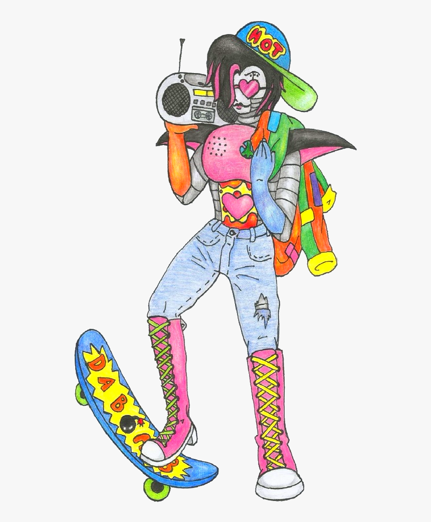 Underfresh Mettaton By Jazzhands966 - Muffet Underfresh, HD Png Download