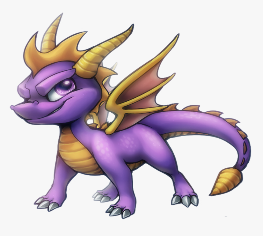 Spyro The Dragon No Background, HD Png Download