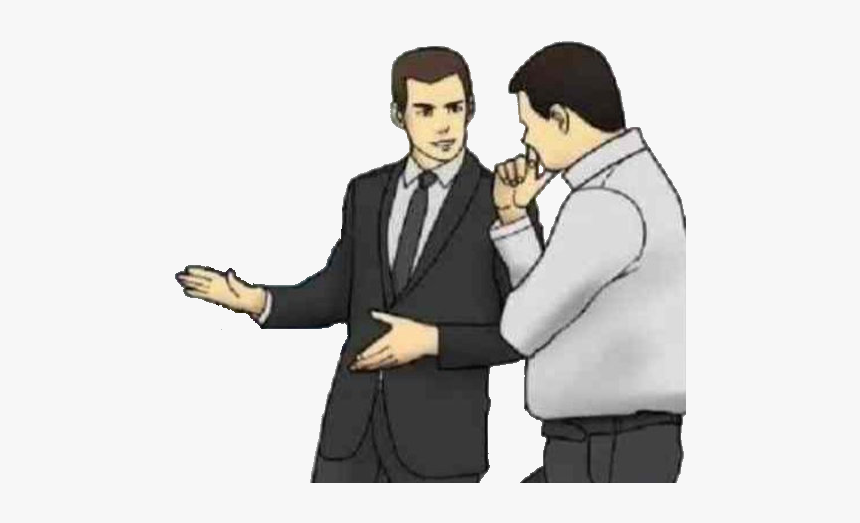 Man Male Cartoon Gentleman Human Behavior Joint Shoulder - Scp 106 Has Breached Containment Meme, HD Png Download