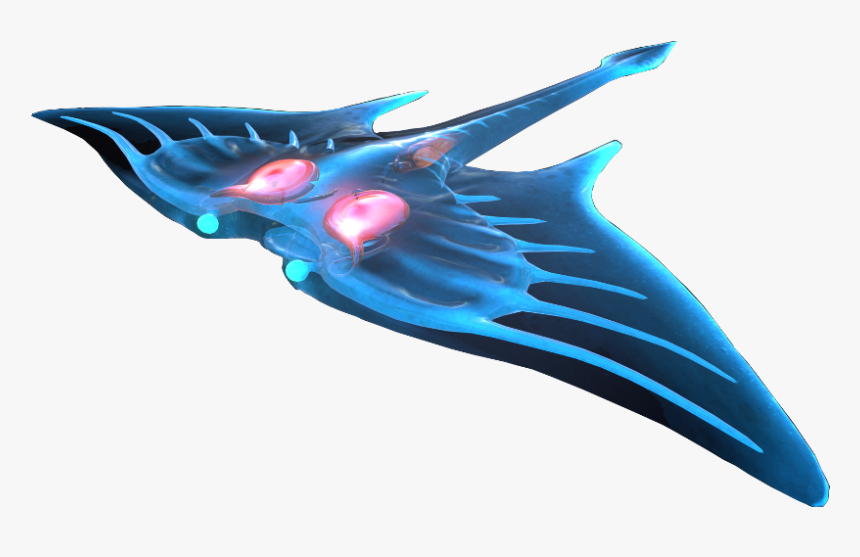 Ghost Rays Subnautica , Png Download - Subnautica Ghost Lava Ray, Transparent Png