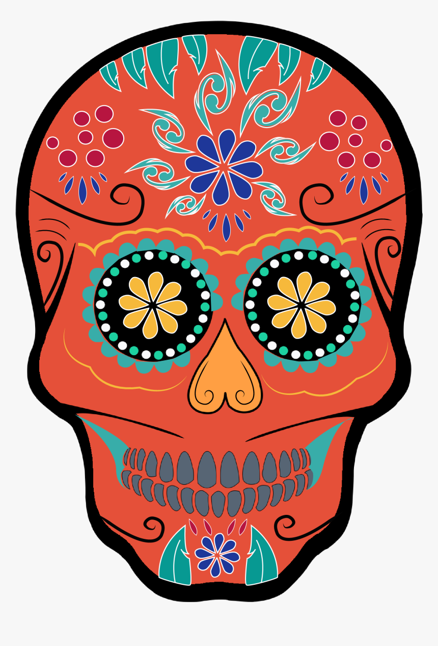 Dayofdead - Aboriginal Art Calavera, HD Png Download