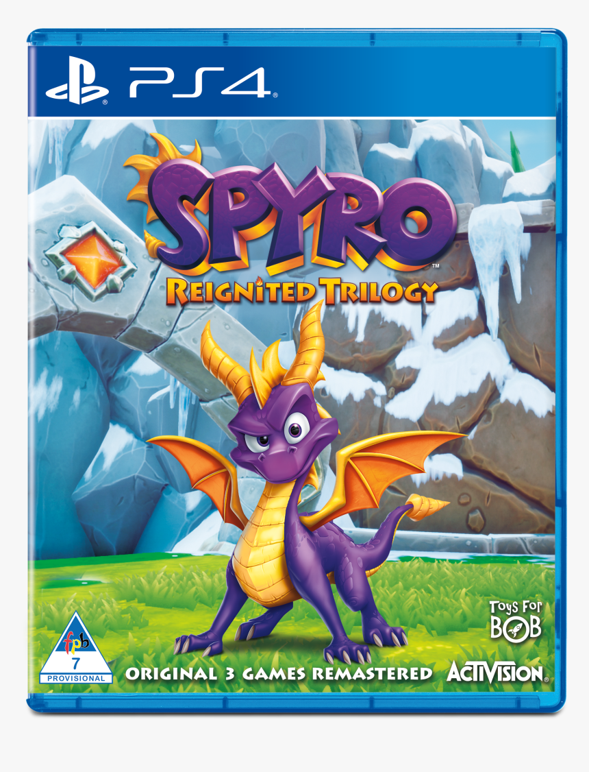 Spyro Reignited Trilogy Ps4, HD Png Download