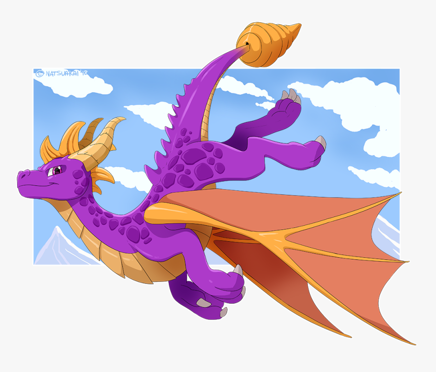 Transparent Spyro The Dragon Png - Illustration, Png Download