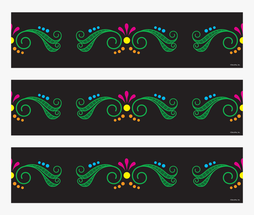 Photocake Edible Cake Banding - Dia De Los Muertos Design, HD Png Download