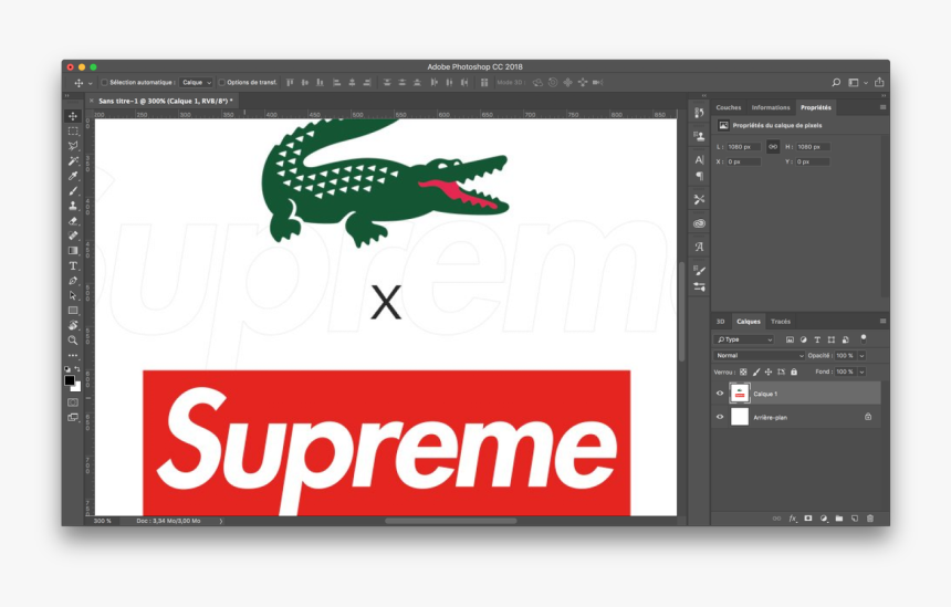 Supreme T Shirt Logo Png, Transparent Png