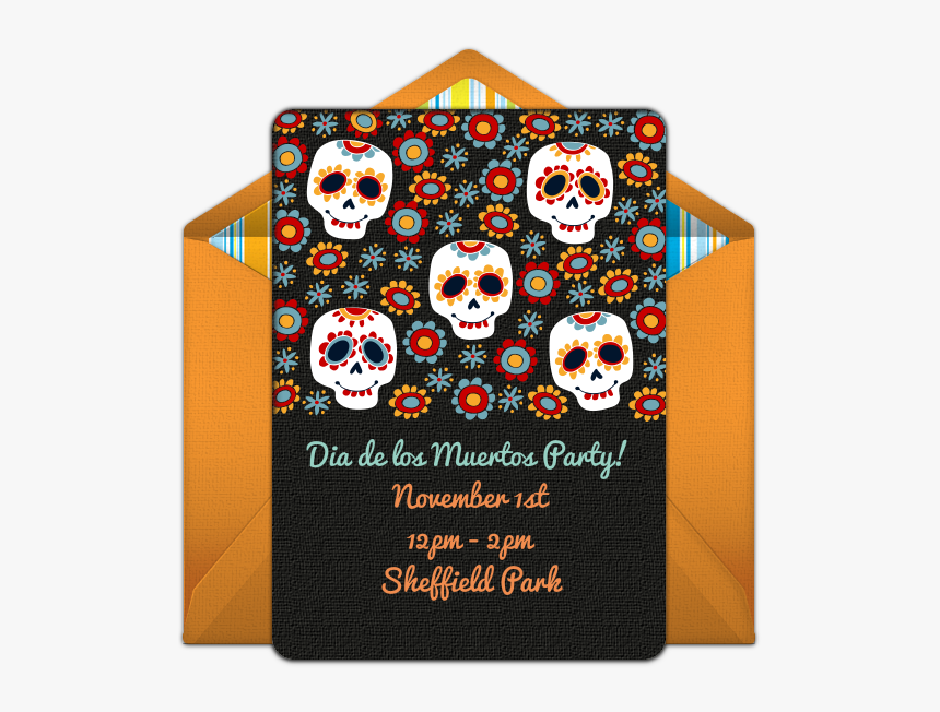 Dia De Los Muertos Sign, HD Png Download