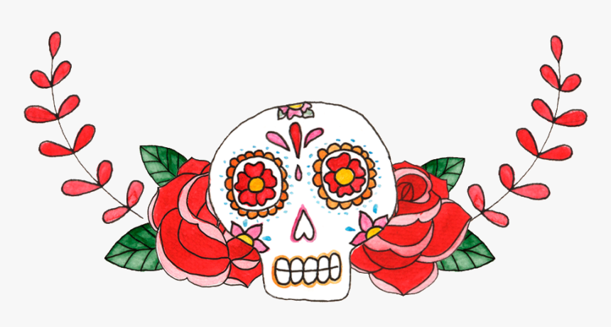 Vector Skeleton Day The Dead - Tattoo, HD Png Download