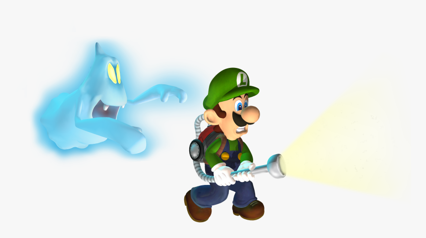 Luigi Transparent Luigi's Mansion, HD Png Download