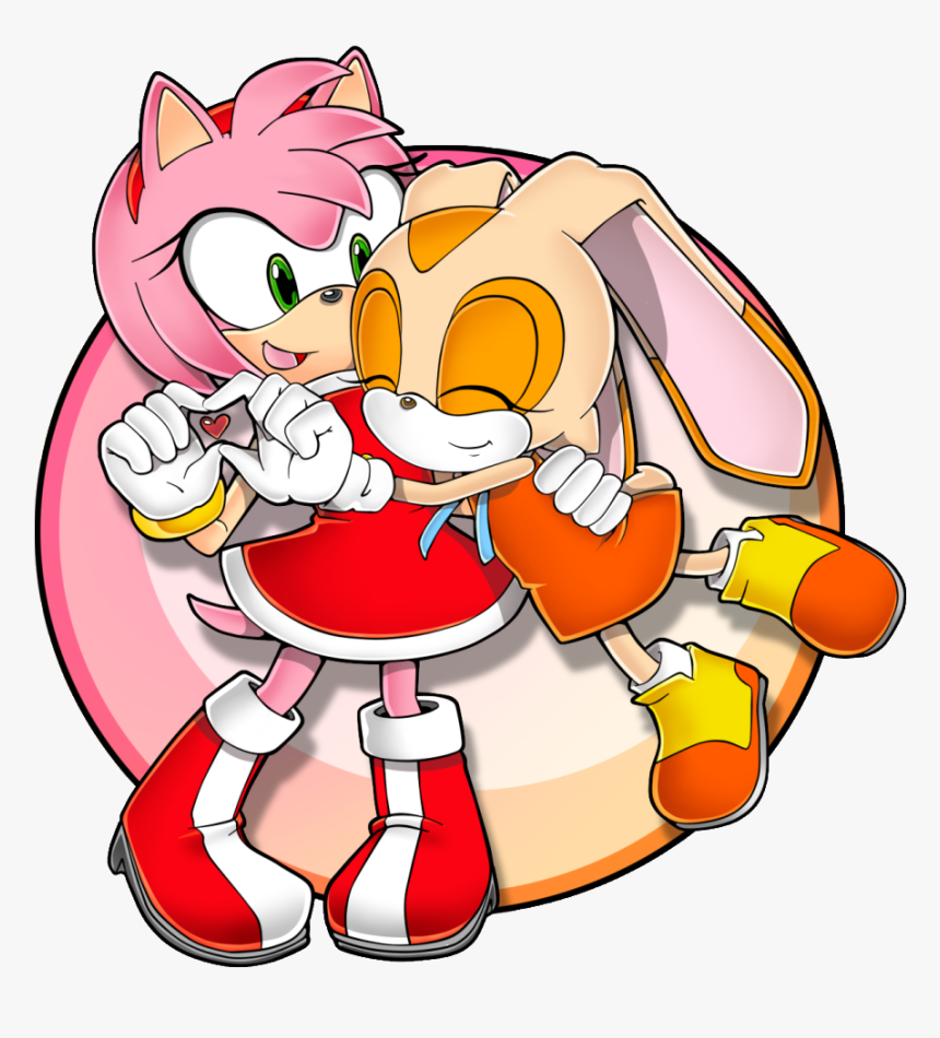 Fanart, Cream The Rabbit, And Sega Image - Cream The Rabbit And Amy Rose, HD Png Download