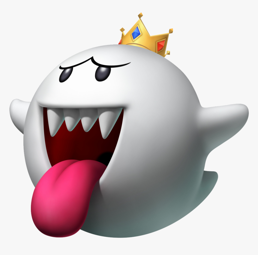 Luigi Mansion Ghost Boo - King Boo Mario, HD Png Download