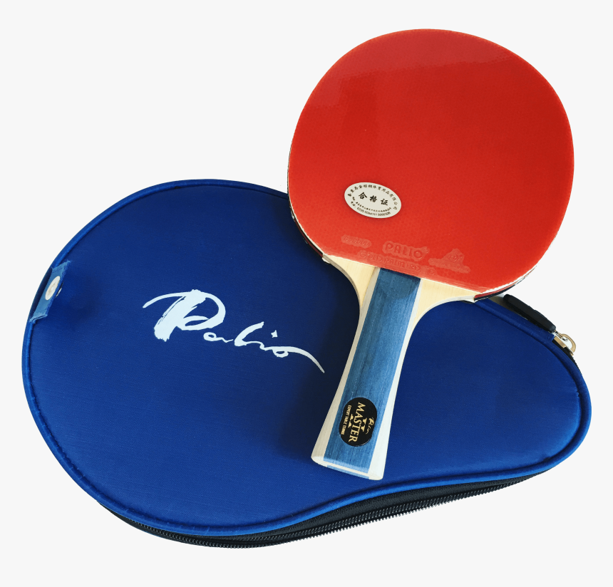 Palio Master 2 Bat & Case - Palio Master 2 Table Tennis Racket, HD Png Download