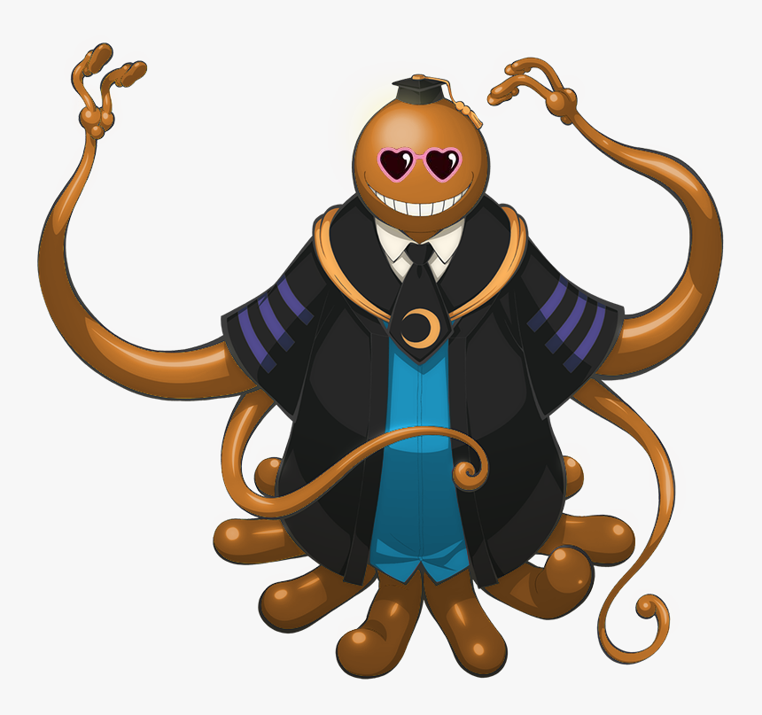 Koro Sensei Monokuma , Png Download - Monokuma Vs Koro Sensei, Transparent Png