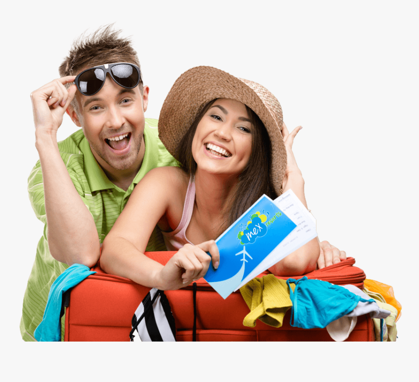Travel Couple Png, Transparent Png