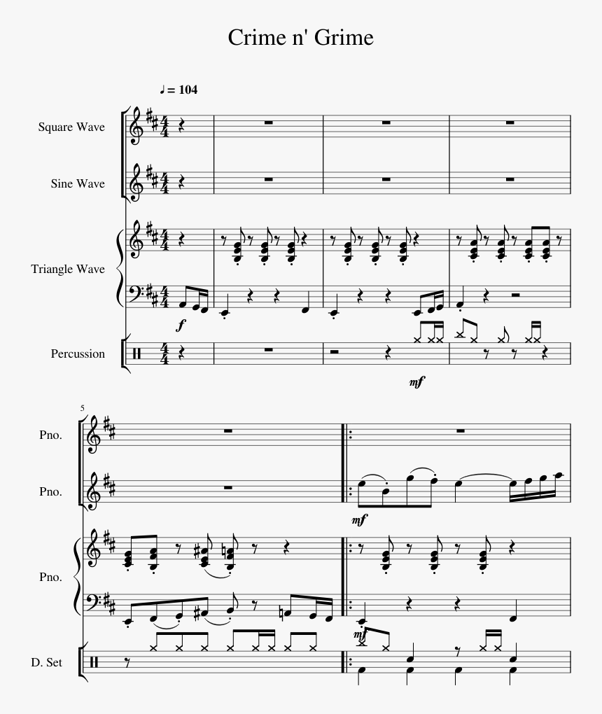 Child's Prayer Sheet Music, HD Png Download