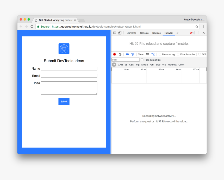 How To Open Png File In Chrome - Network Section In Chrome, Transparent Png
