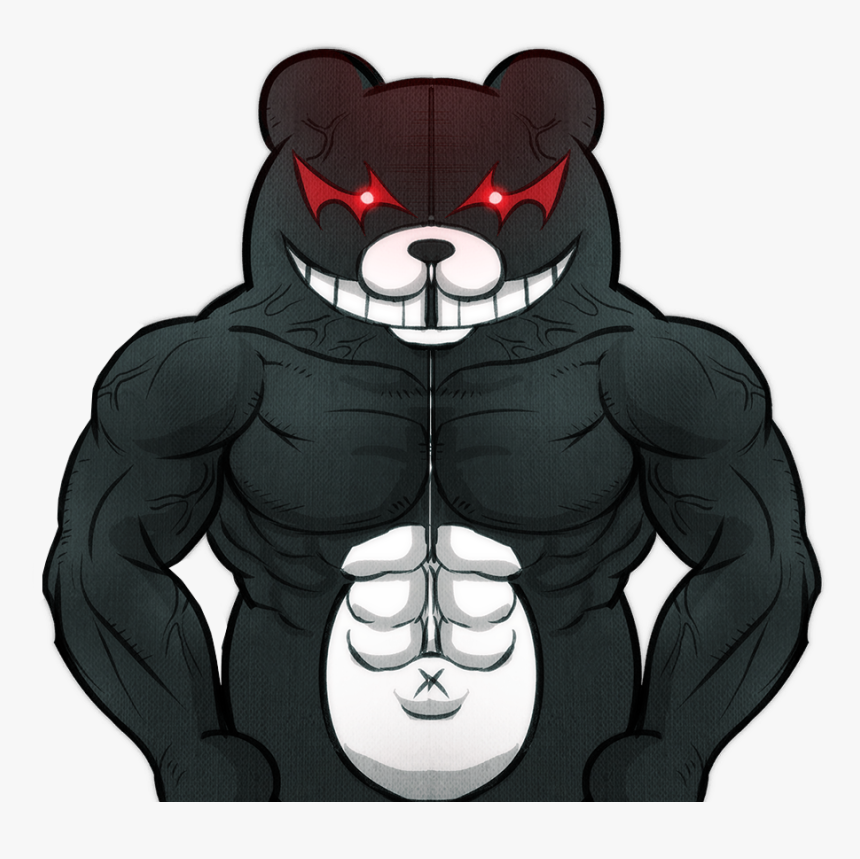 View Samegoogleiqdbsaucenao Dr Spr Monokuma Bufm , - Buff Monokuma, HD Png Download