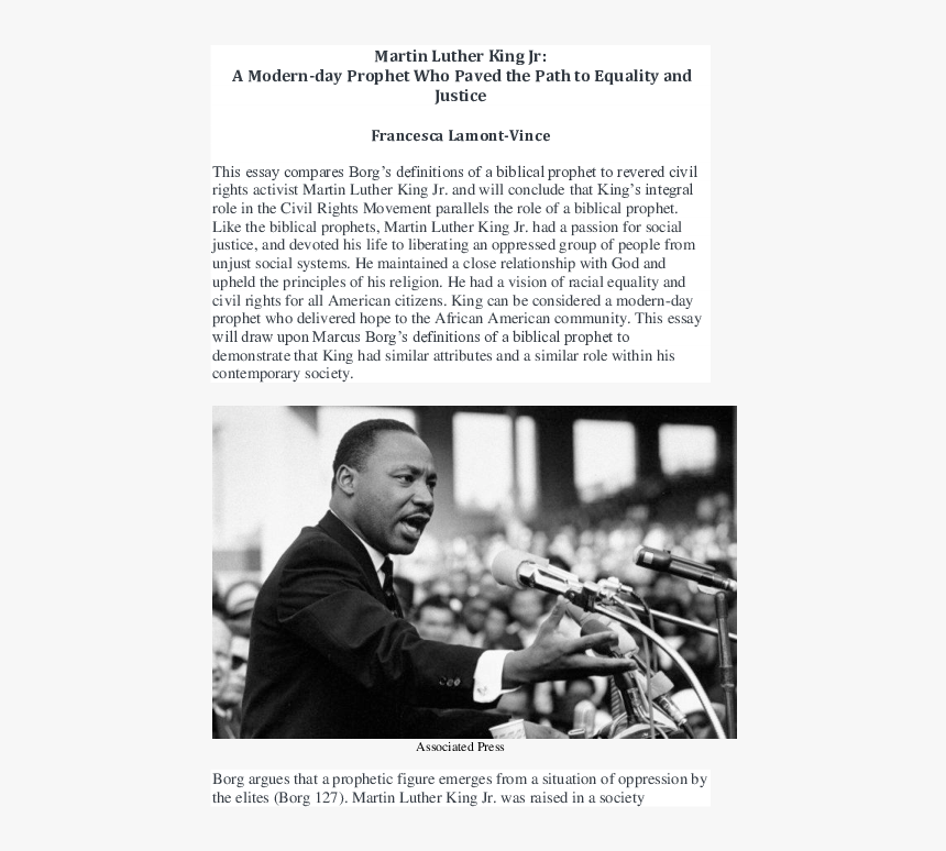 Martin Luther King Jr Preaching, HD Png Download