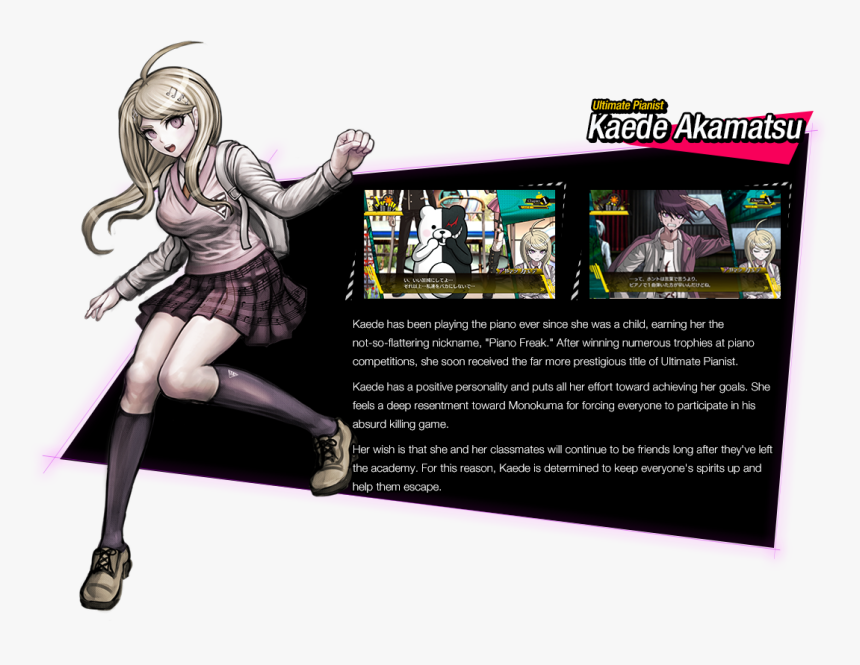 Kaede Akamatsu - Fuyuhiko Sister, HD Png Download