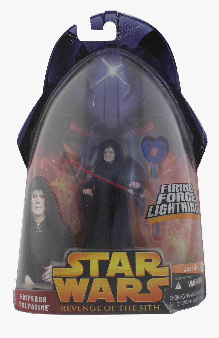 Emperor Palpatine Star Wars Revenge Of The Sith Action - Star Wars, HD Png Download